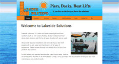 Desktop Screenshot of lakesidesolutionswi.com